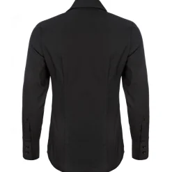 Zillertaler Trachtenwelt Blusen-Damen Bluse "Harry Kroll", Schwarz