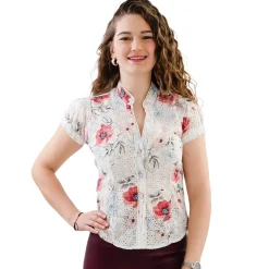 Zillertaler Trachtenwelt Blusen-Damen Bluse 