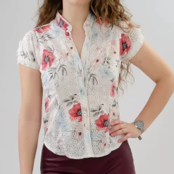 Zillertaler Trachtenwelt Blusen-Damen Bluse 