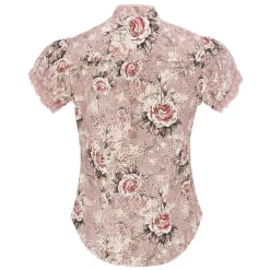 Zillertaler Trachtenwelt Blusen-Damen Bluse "Lara", Rosa