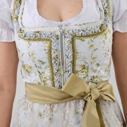 Zillertaler Trachtenwelt Dirndl-Damen Dirndl "Marina", Creme Beige