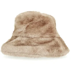 Zillertaler Trachtenwelt Accessoires-Damen Fellhut, Mokka Braun