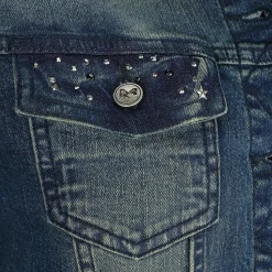 Zillertaler Trachtenwelt Jacken-Damen Jeansjacke 