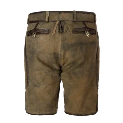 Zillertaler Trachtenwelt Lederhosen-Damen Lederhose "Samira", Braun