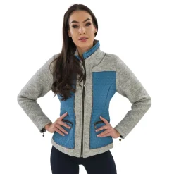 Zillertaler Trachtenwelt Jacken-Damen Outdoor Jacke "Clarissa", Blau