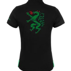 Zillertaler Trachtenwelt Polos-Damen Polo "Steiermark", Schwarz