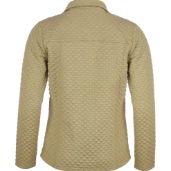 Zillertaler Trachtenwelt Jacken-Damen Powerstretch Jacke "Anna", Khaki Braun