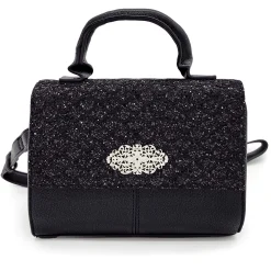 Zillertaler Trachtenwelt Accessoires-Damen Trachten Handtasche "Feli", Schwarz