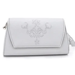 Zillertaler Trachtenwelt Accessoires-Damen Trachten Handtasche "Daisy", Hell Grau