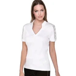 Zillertaler Trachtenwelt Shirts-Damen Trachten T- Shirt "Belinda", Weiß