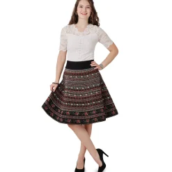 Zillertaler Trachtenwelt Mieder & Röcke-Damen Trachtenrock 