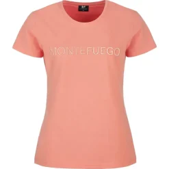 Zillertaler Trachtenwelt Shirts-Damen T-Shirt "Frieda", Aprikot Orange