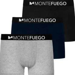 Zillertaler Trachtenwelt Freizeithosen-Herren Boxer-Shorts, 3er Pack Blau