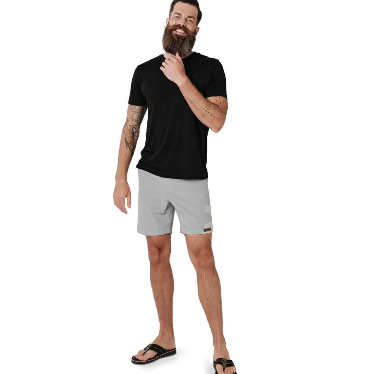 Zillertaler Trachtenwelt Freizeithosen-Herren Cord Shorts "Sommer", Hell Grau