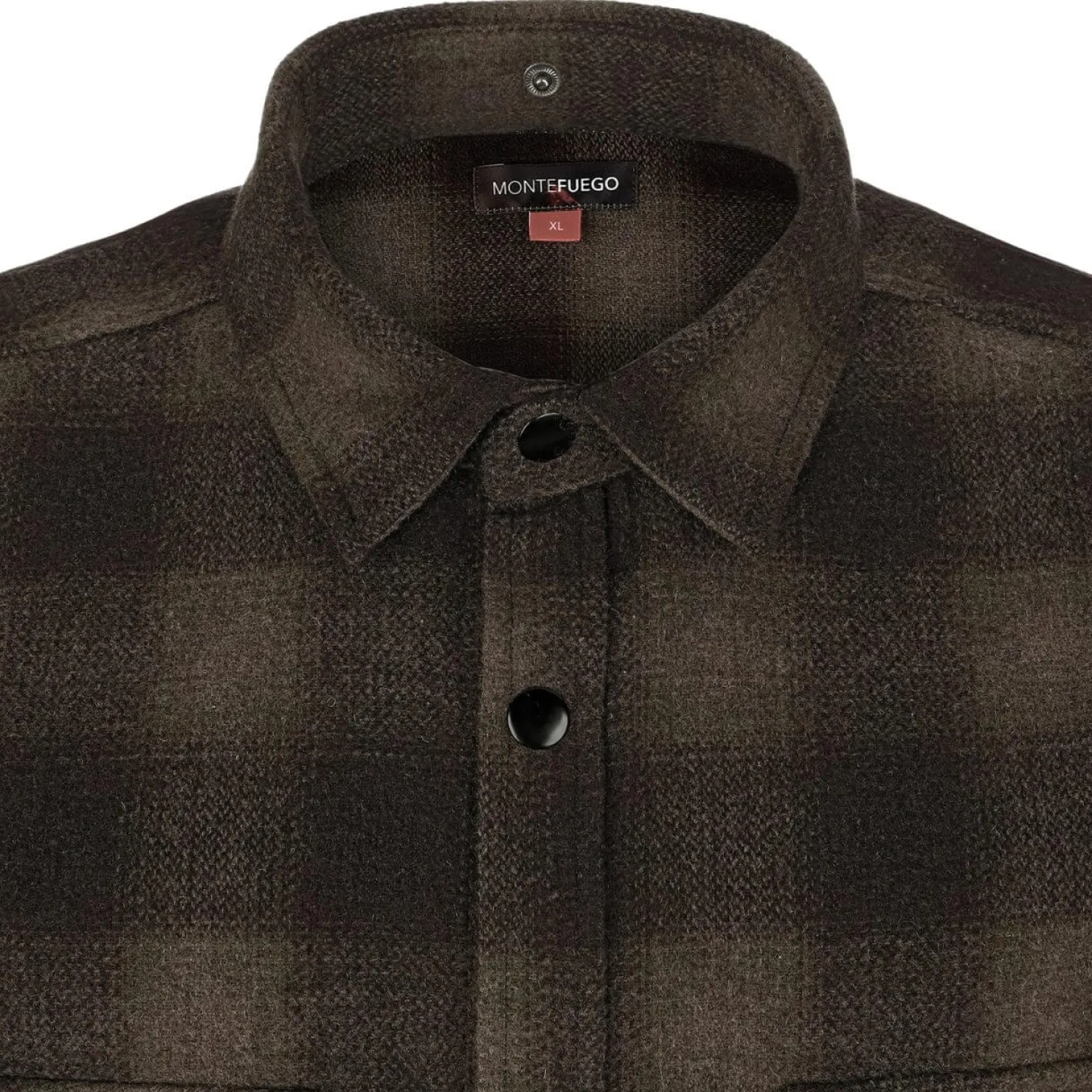 Zillertaler Trachtenwelt Hemden-Herren Flanellhemd "Karo", Braun