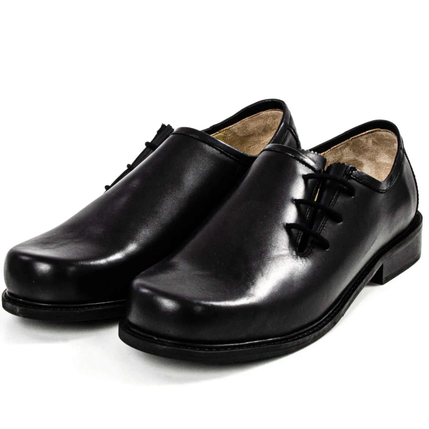 Zillertaler Trachtenwelt Schuhe-Herren Haferlschuh "Michi", Schwarz