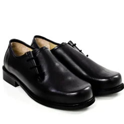 Zillertaler Trachtenwelt Schuhe-Herren Haferlschuh "Michi", Schwarz