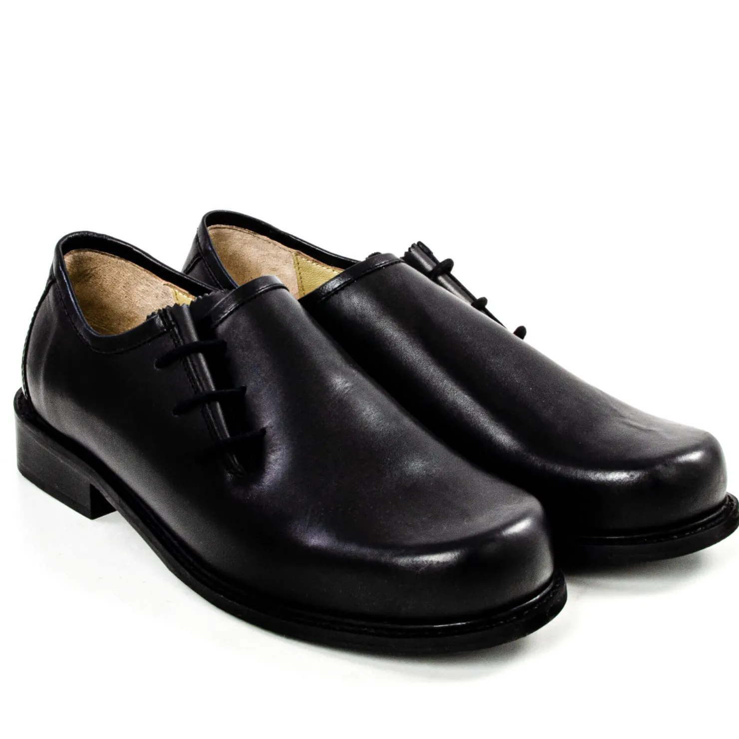 Zillertaler Trachtenwelt Schuhe-Herren Haferlschuh "Michi", Schwarz