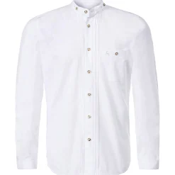 Zillertaler Trachtenwelt Hemden-Herren Hemd "Kilian", Weiß