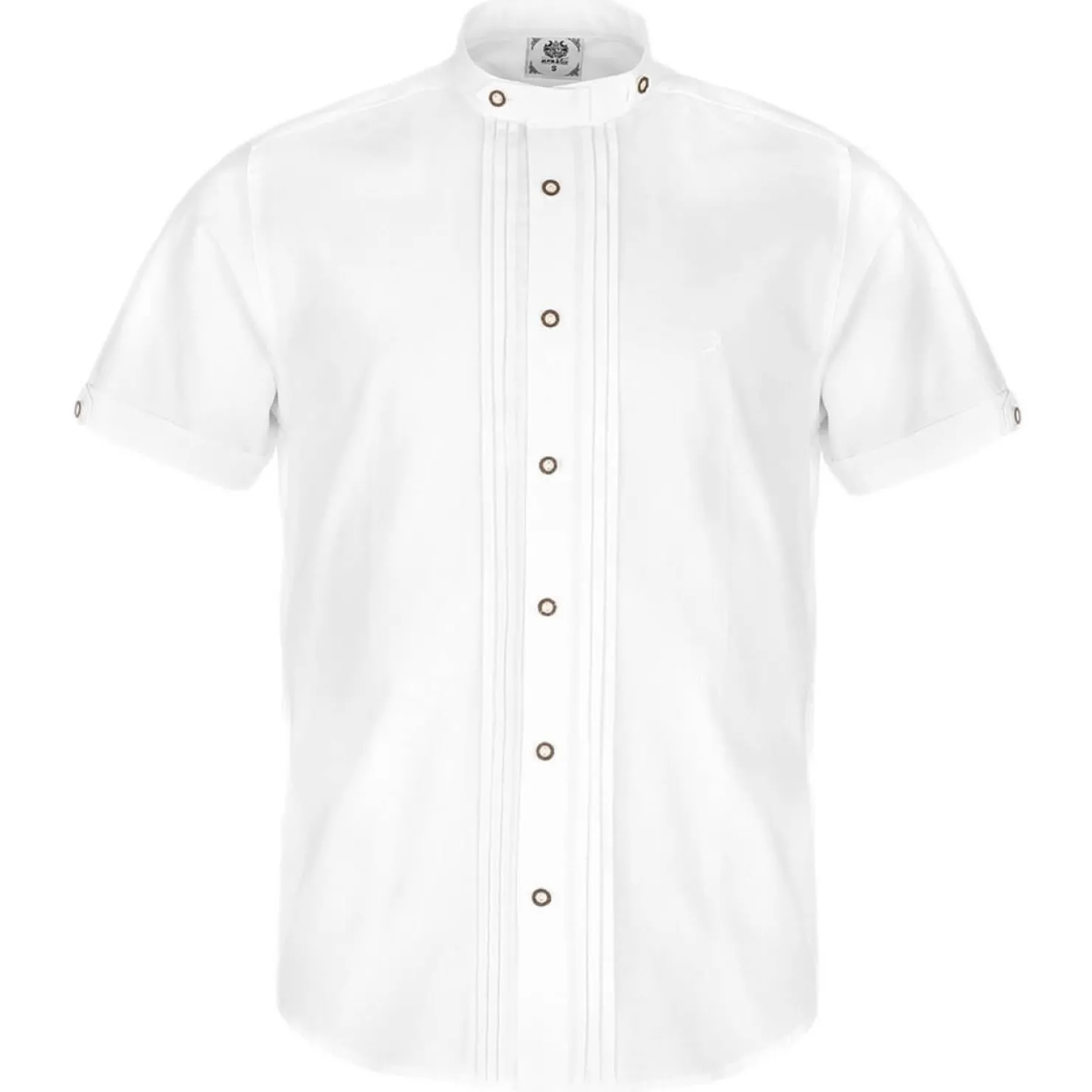 Zillertaler Trachtenwelt Hemden-Herren Hemd "Oxford", Weiß