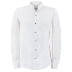 Zillertaler Trachtenwelt Hemden-Herren Hemd "Vettel", Weiß