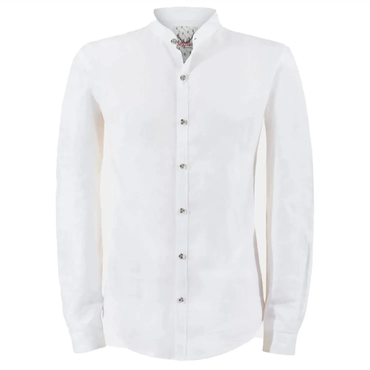 Zillertaler Trachtenwelt Hemden-Herren Hemd "Vettel", Weiß