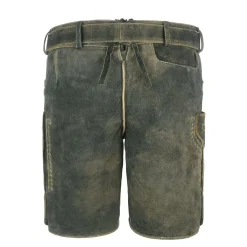 Zillertaler Trachtenwelt Lederhosen-Herren Lederhose "Ludwig", Grün