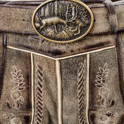 Zillertaler Trachtenwelt Lederhosen-Herren Lederhose 