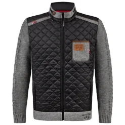 Zillertaler Trachtenwelt Jacken-Herren Outdoorjacke "Alberto", Schwarz