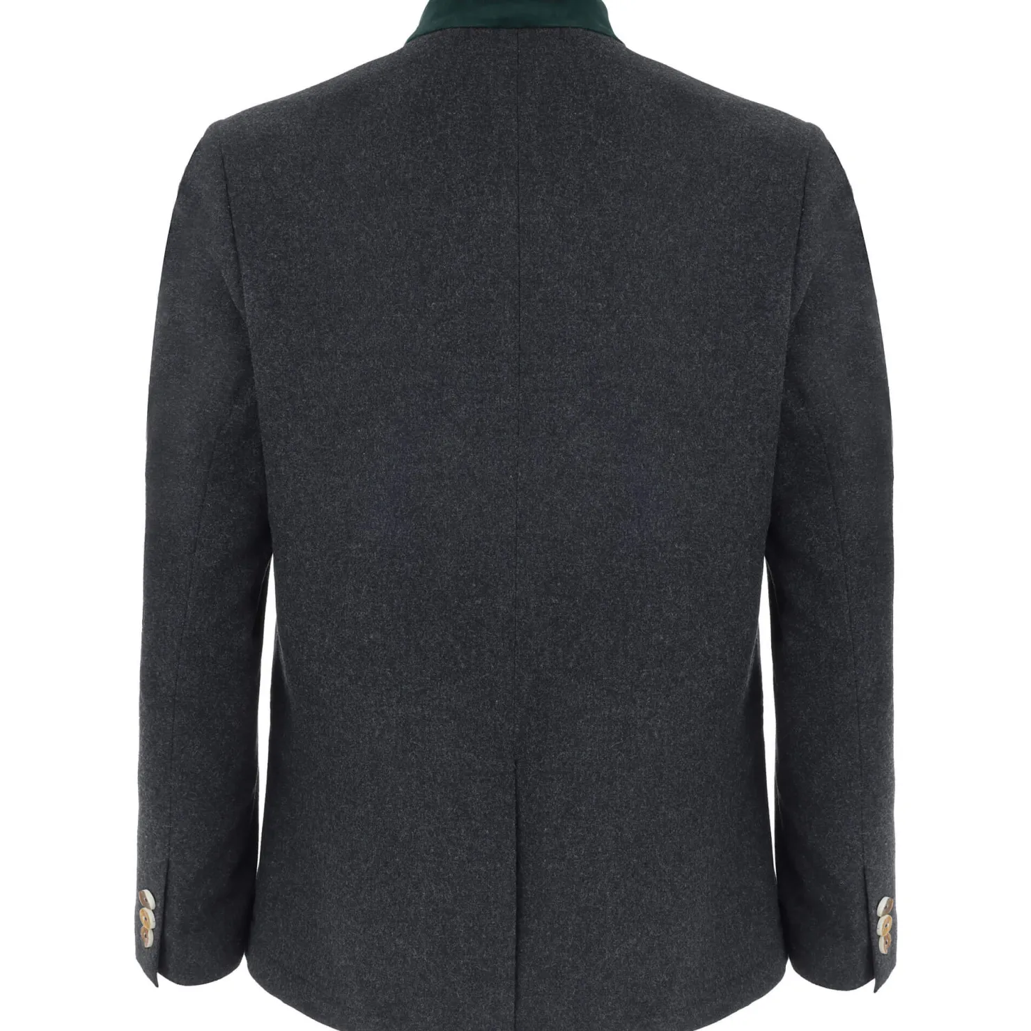 Zillertaler Trachtenwelt Jacken-Herren Sakko "Rupert", -Tanne Grau
