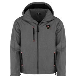 Zillertaler Trachtenwelt Jacken-Herren Softshelljacke "Österreich", Grau