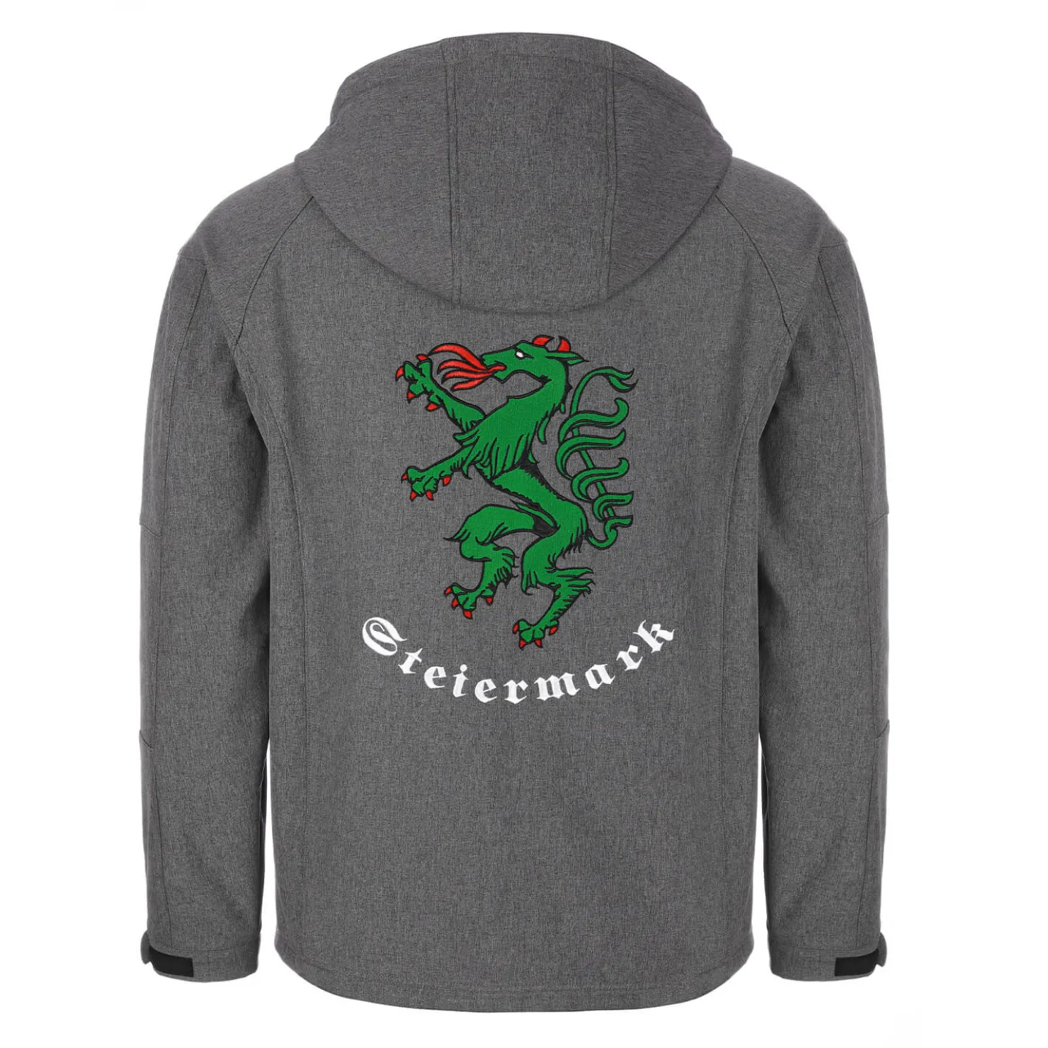 Zillertaler Trachtenwelt Jacken-Herren Softshelljacke “Steiermark”, Grau