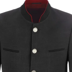 Zillertaler Trachtenwelt Anzüge-Herren Tiroler Anzug mit Hose Rot