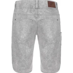 Zillertaler Trachtenwelt Freizeithosen-Herren Trachtenjeans mit Latz, Grau