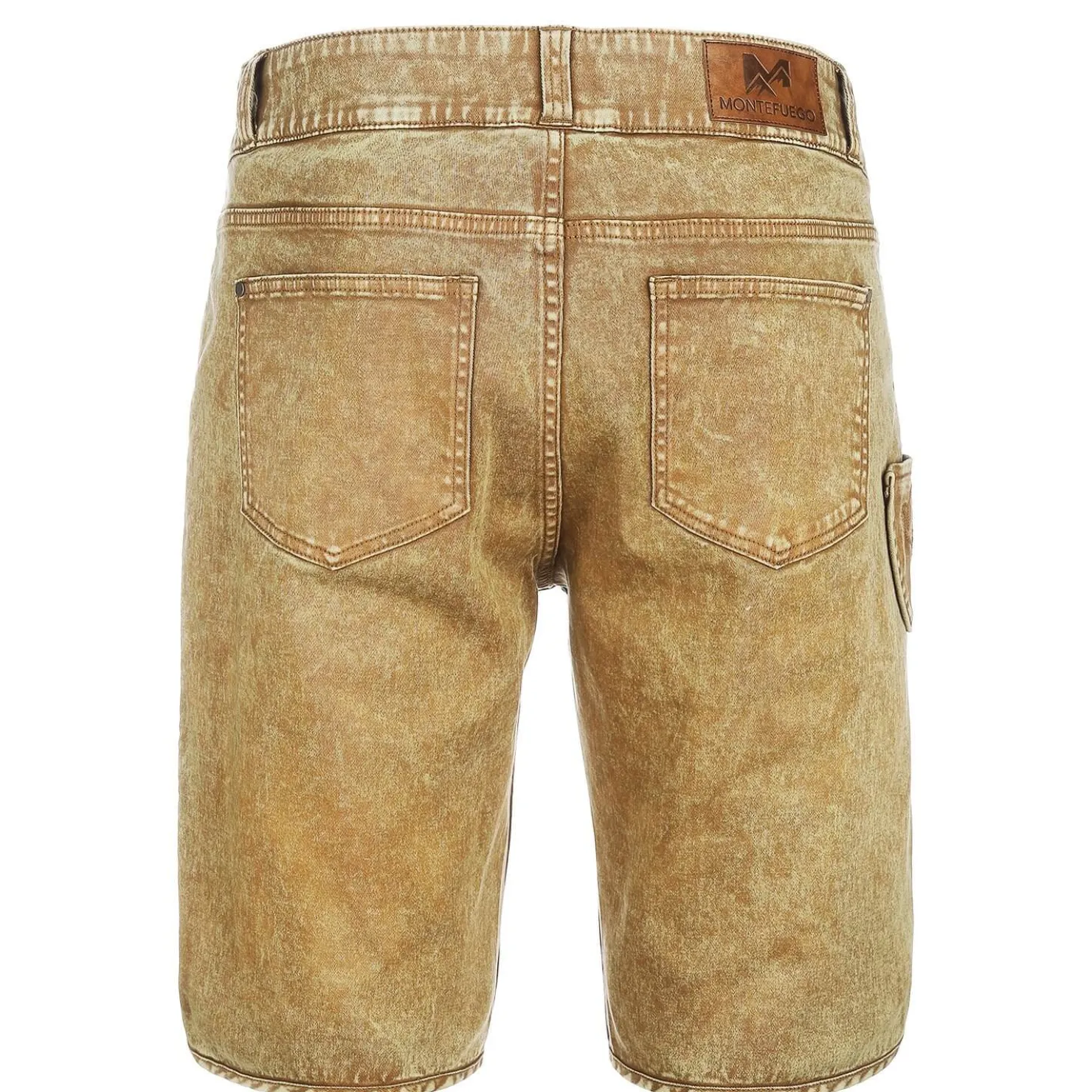 Zillertaler Trachtenwelt Freizeithosen-Herren Trachtenjeans ohne Latz, Braun