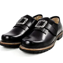 Zillertaler Trachtenwelt Schuhe-Herren Trachtenschuh "Sepp", Schwarz