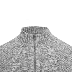 Zillertaler Trachtenwelt Jacken-Herren Zopf-Strickjacke 