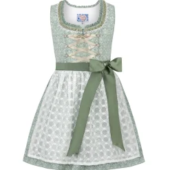 Zillertaler Trachtenwelt Dirndl-Kinder Dirndl "Kaja", Salbei Grün