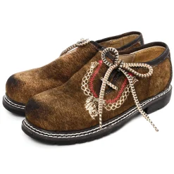 Zillertaler Trachtenwelt Schuhe & Socken-Kinder Haferlschuhe "Austria", Braun