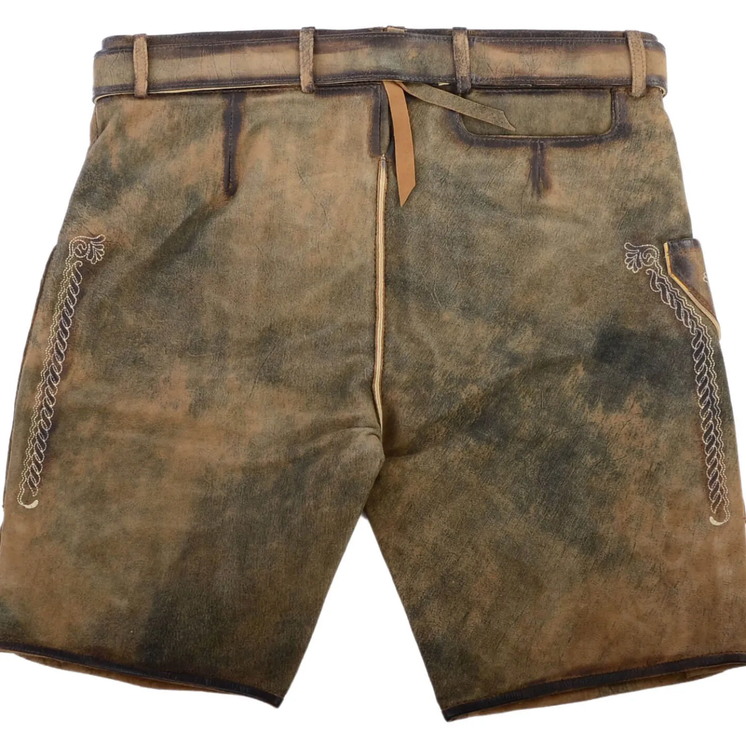 Zillertaler Trachtenwelt Lederhosen-Kinder Lederhose "Tomsi", Braun