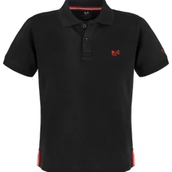 Zillertaler Trachtenwelt Shirts & Polos-Kinder Poloshirt "Österreich", Schwarz