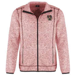 Zillertaler Trachtenwelt Jacken & Anzüge-Kinder Strickfleece Jacke "Österreich", Rosa