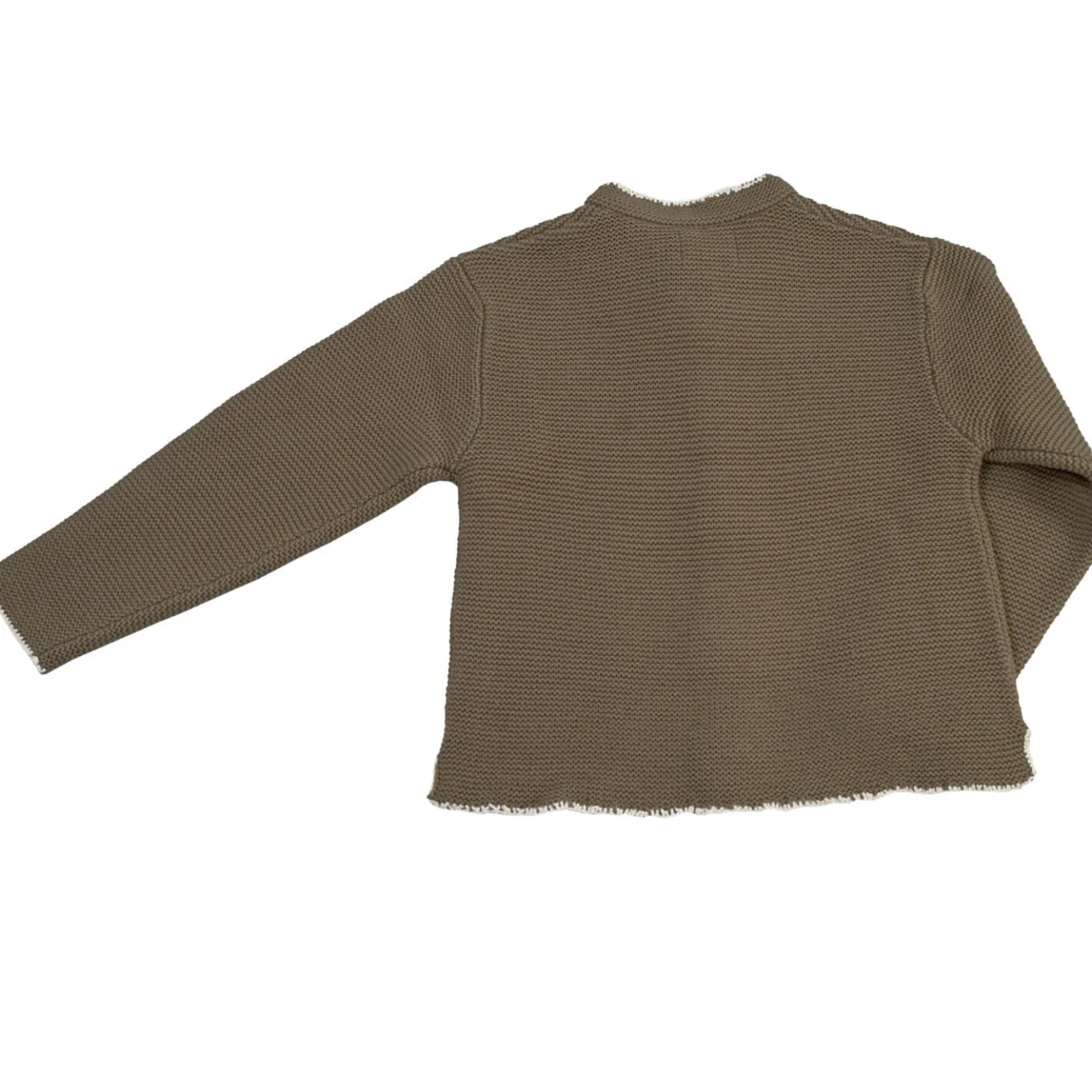 Zillertaler Trachtenwelt Jacken & Anzüge-Kinder Strickjacke "Lukas", Braun Beige