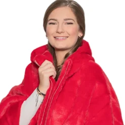 Zillertaler Trachtenwelt Jacken-Kuscheljacke "Penelope", Rot