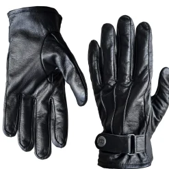 Zillertaler Trachtenwelt Accessoires-Lederhandschuhe, Schwarz