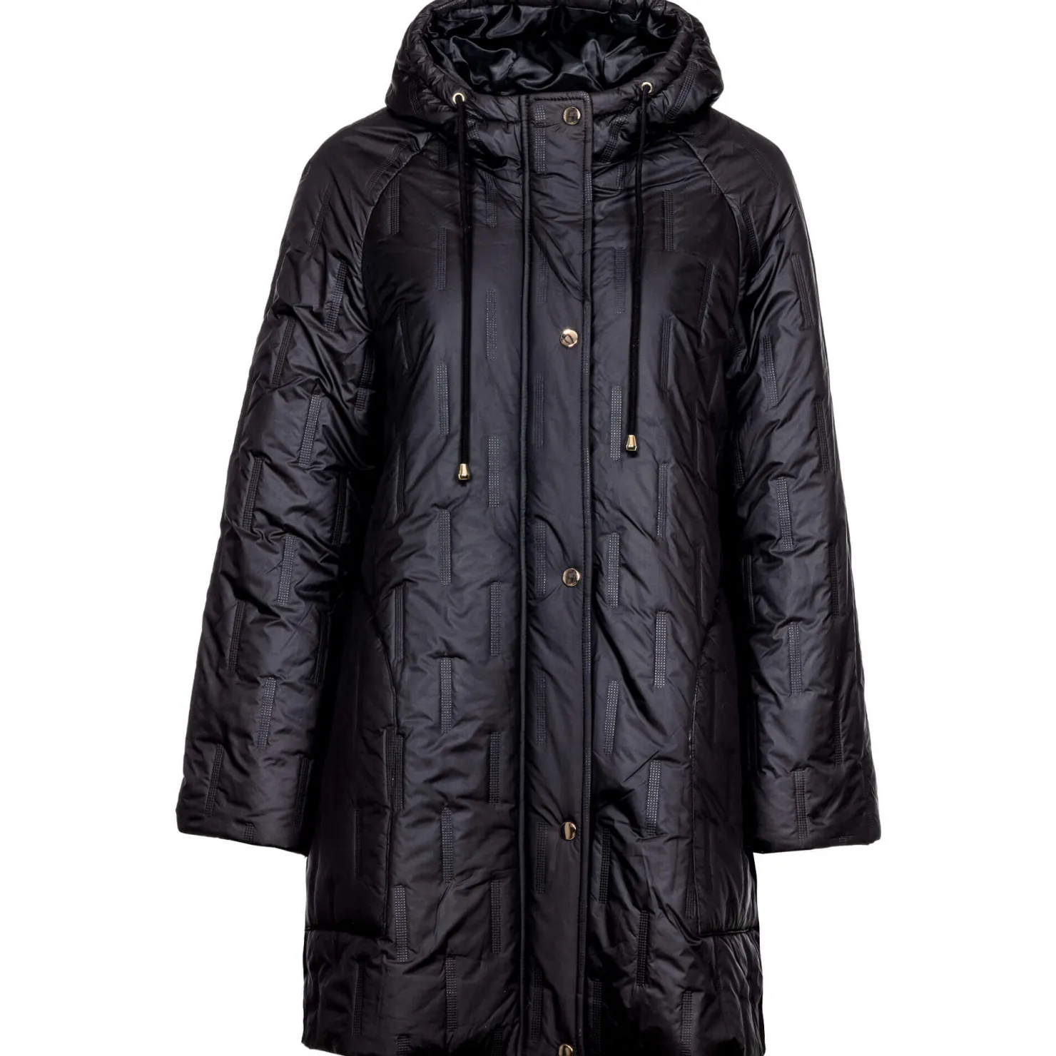 Zillertaler Trachtenwelt Jacken-Padded Coat "Ellen", Schwarz