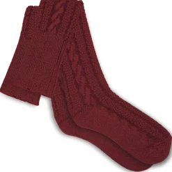 Zillertaler Trachtenwelt Socken-Trachtenstutzen, Rot