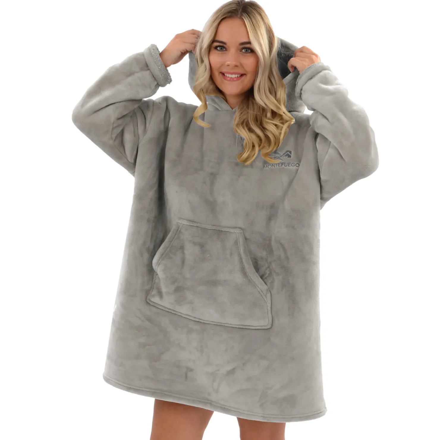 Zillertaler Trachtenwelt Pullover & Hoodies|Pullover & Hoodies-Unisex "Chill Hoodie", Grau