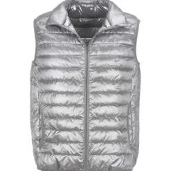 Zillertaler Trachtenwelt Jacken|Jacken-Unisex Daunen-Optik-Steppweste, Grau