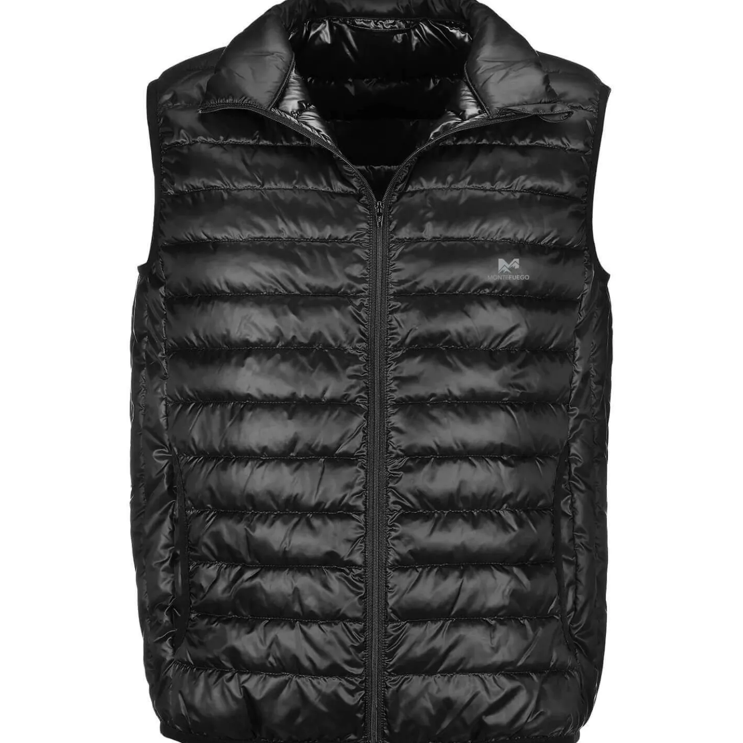 Zillertaler Trachtenwelt Jacken|Jacken-Unisex Daunen-Optik-Steppweste, Schwarz